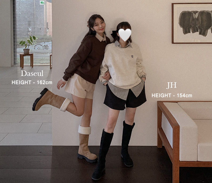 裏起毛クロップドパーカー&ジョガーパンツSET | レディース
