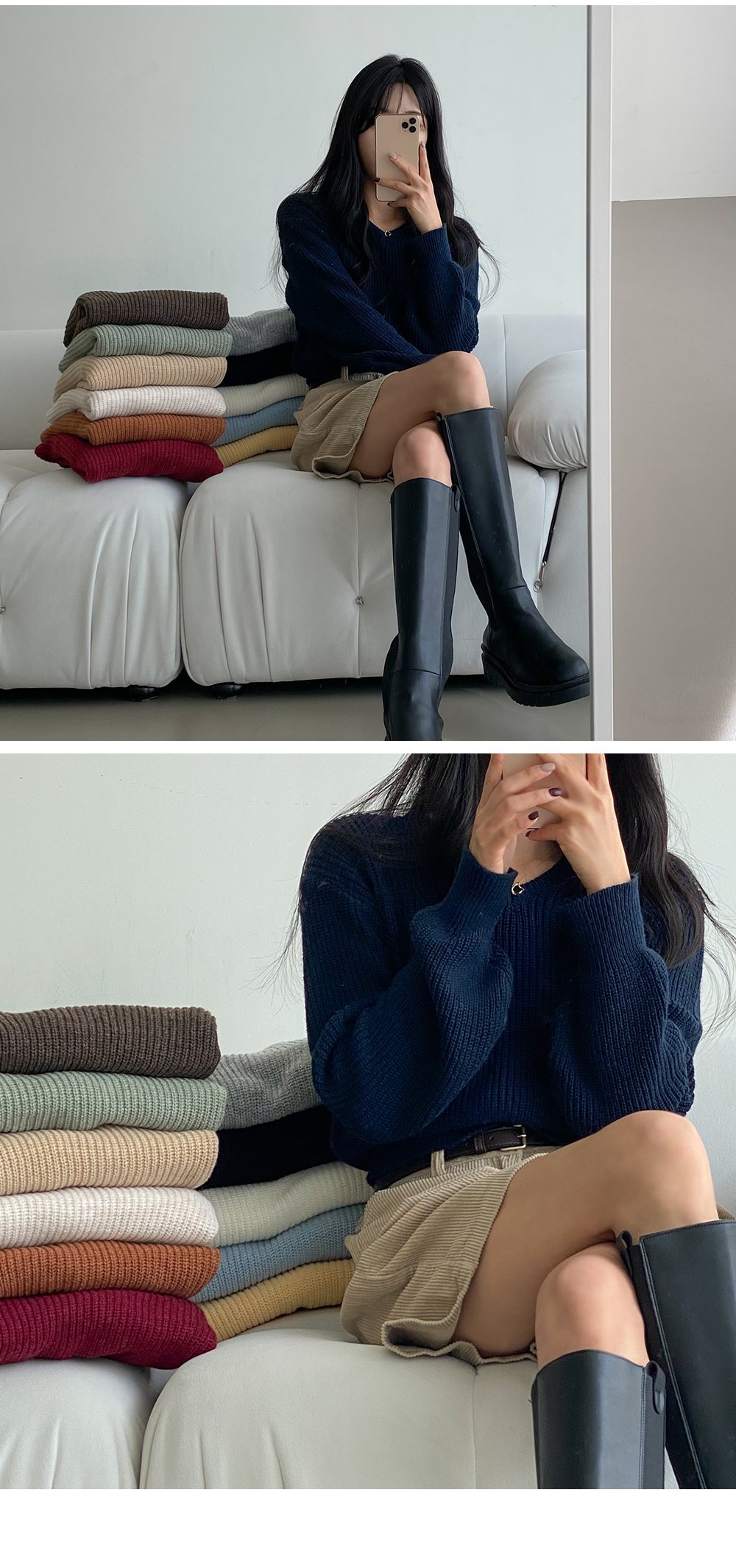 バックゴムコーデュロイハーフパンツ | レディースファッション