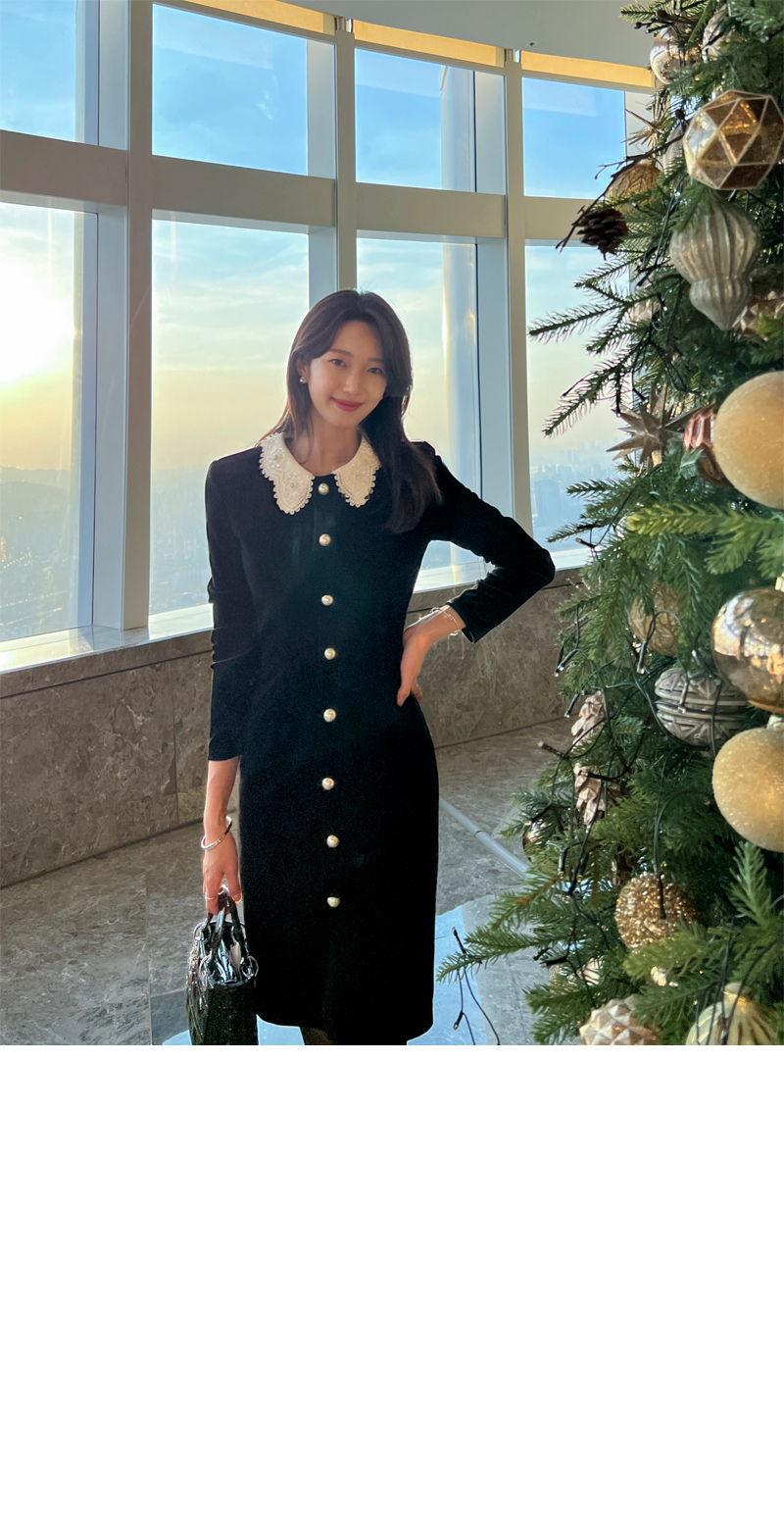 【美品】 naokitomizuka ベロアワンピース レディース レーズベロアワンピース | axes femme online shop