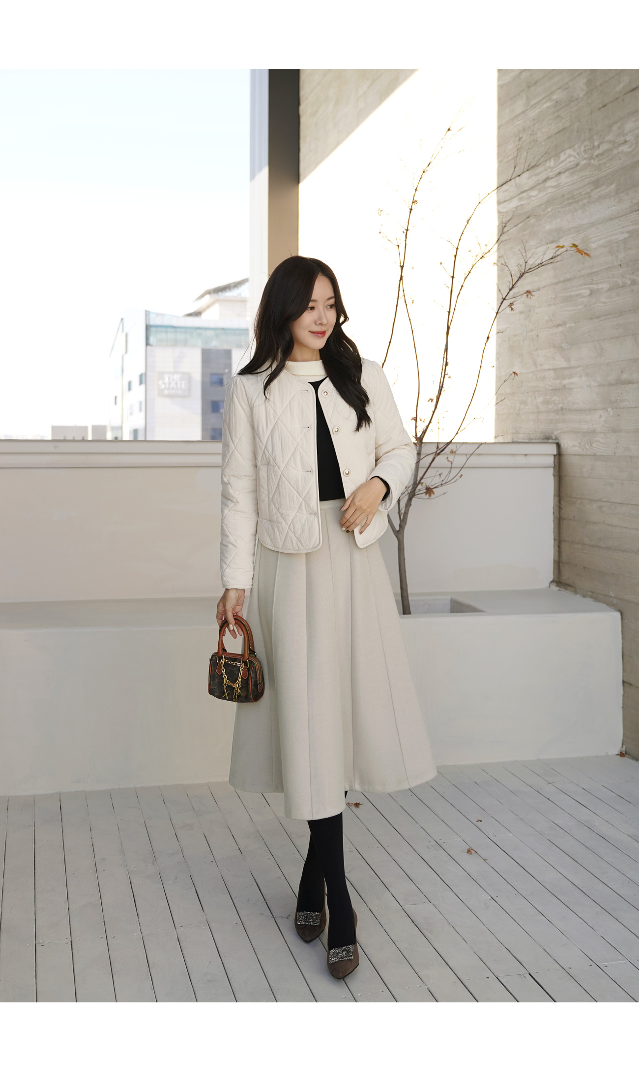 ✨極美品✨GUCCI パールボタンキルティングジャケット（40） ✨極美品✨GUCCI パールボタンキルティングジャケット（40） 【公式通販】