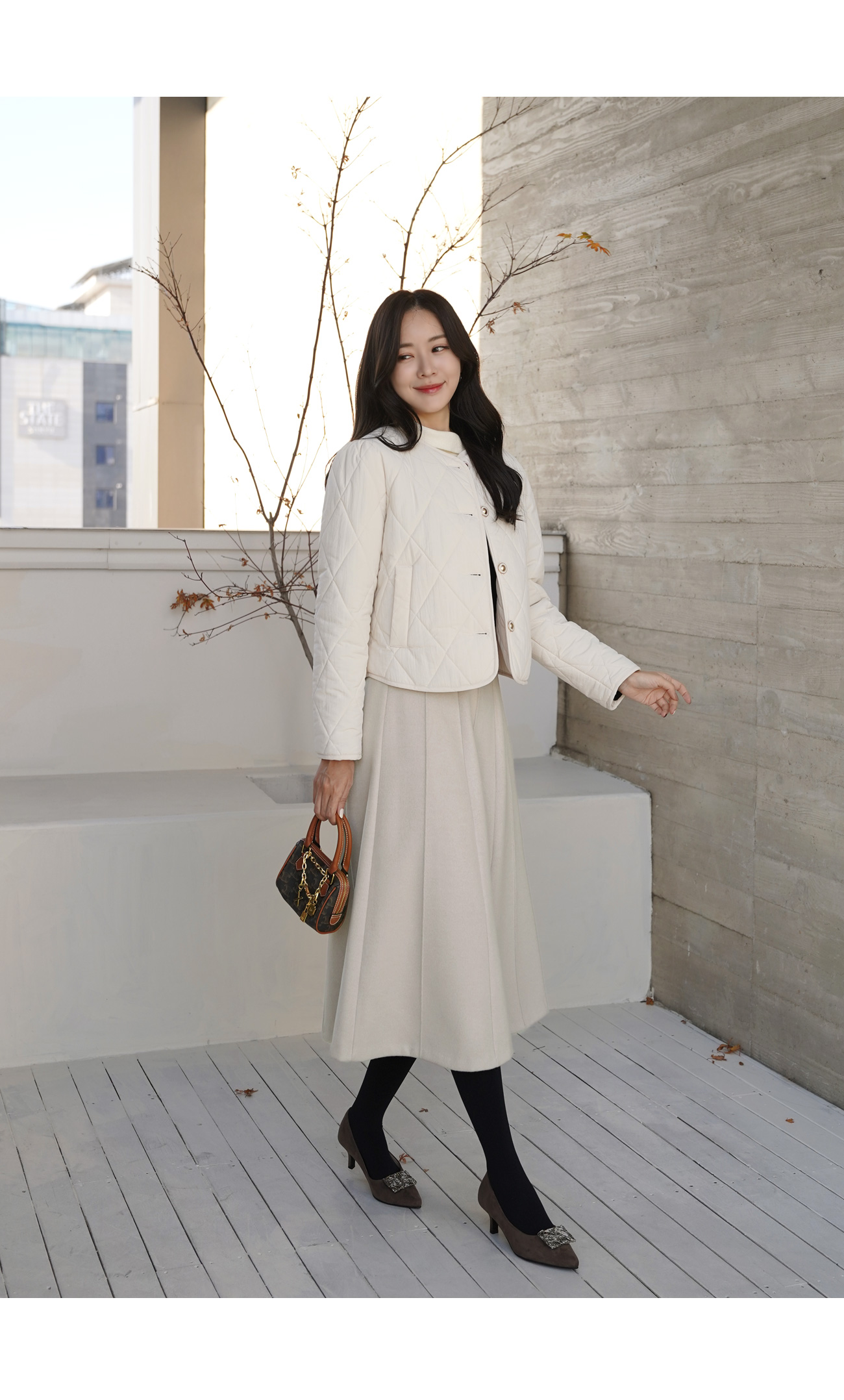 ✨極美品✨GUCCI パールボタンキルティングジャケット（40） ✨極美品✨GUCCI パールボタンキルティングジャケット（40） 【公式通販】