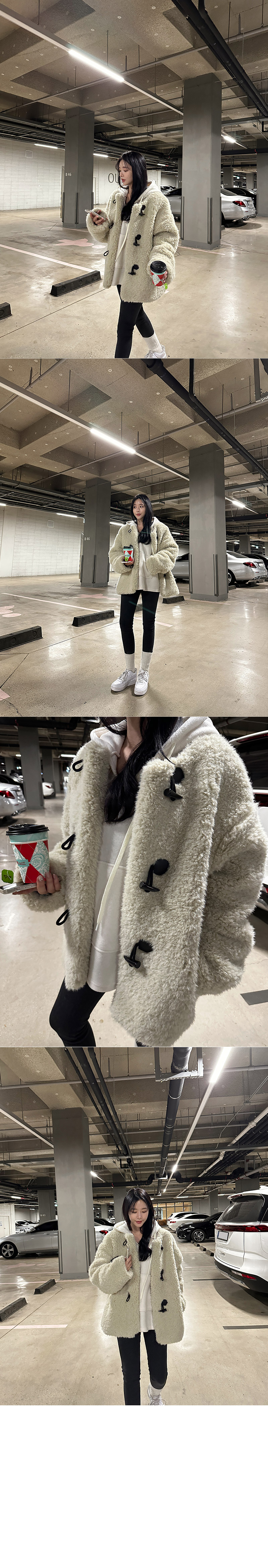 キルト裏地トグルボタンボアジャケット | レディースファッション通販