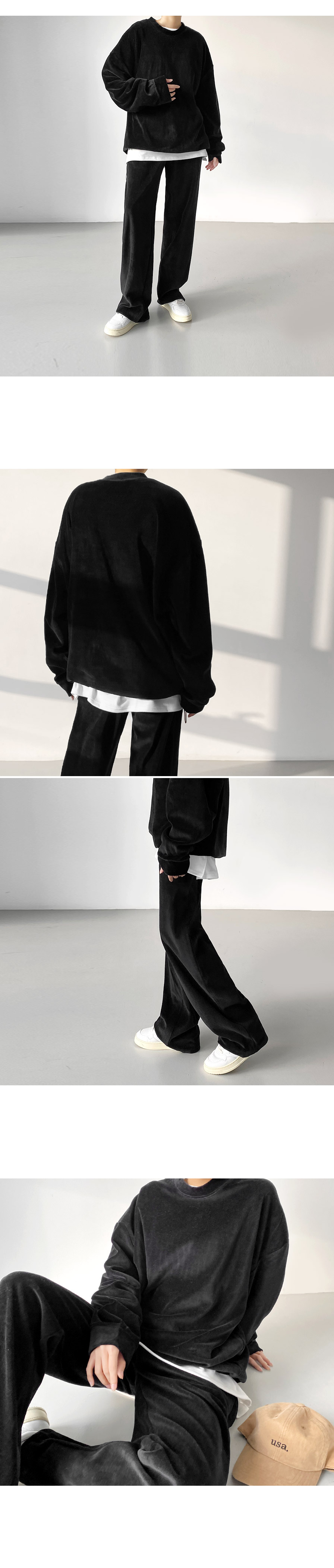 ベルベットスウェット上下SET | レディースファッション通販 - DHOLIC