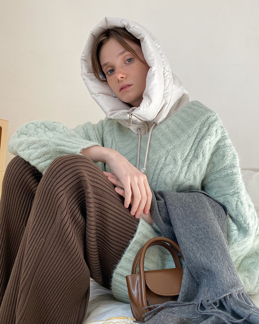 中綿ストラップフードバラクラバ | レディースファッション通販 - DHOLIC