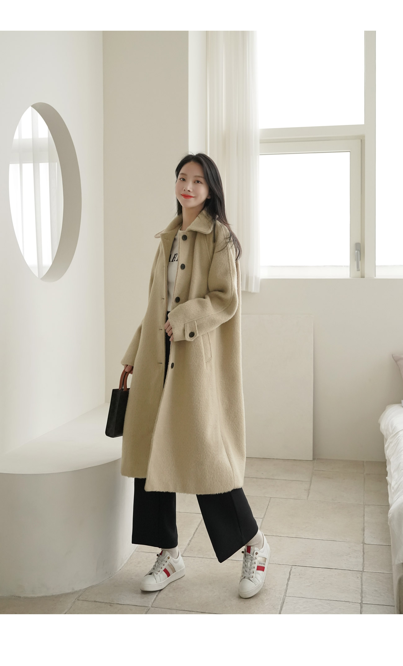 UNION LAUNCH ロンハーマン取扱 ウールコート クリーム F UNION LAUNCH ロンハーマン取扱 ウールコート クリーム F - メルカリ