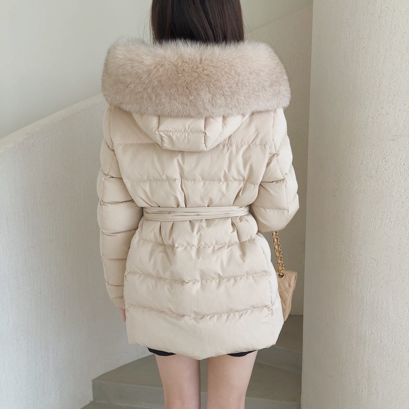 【BADDIARY】リアルファー ベルトSET ハーフ ダウン コート to516-29333-01b.jpg?basethum=225