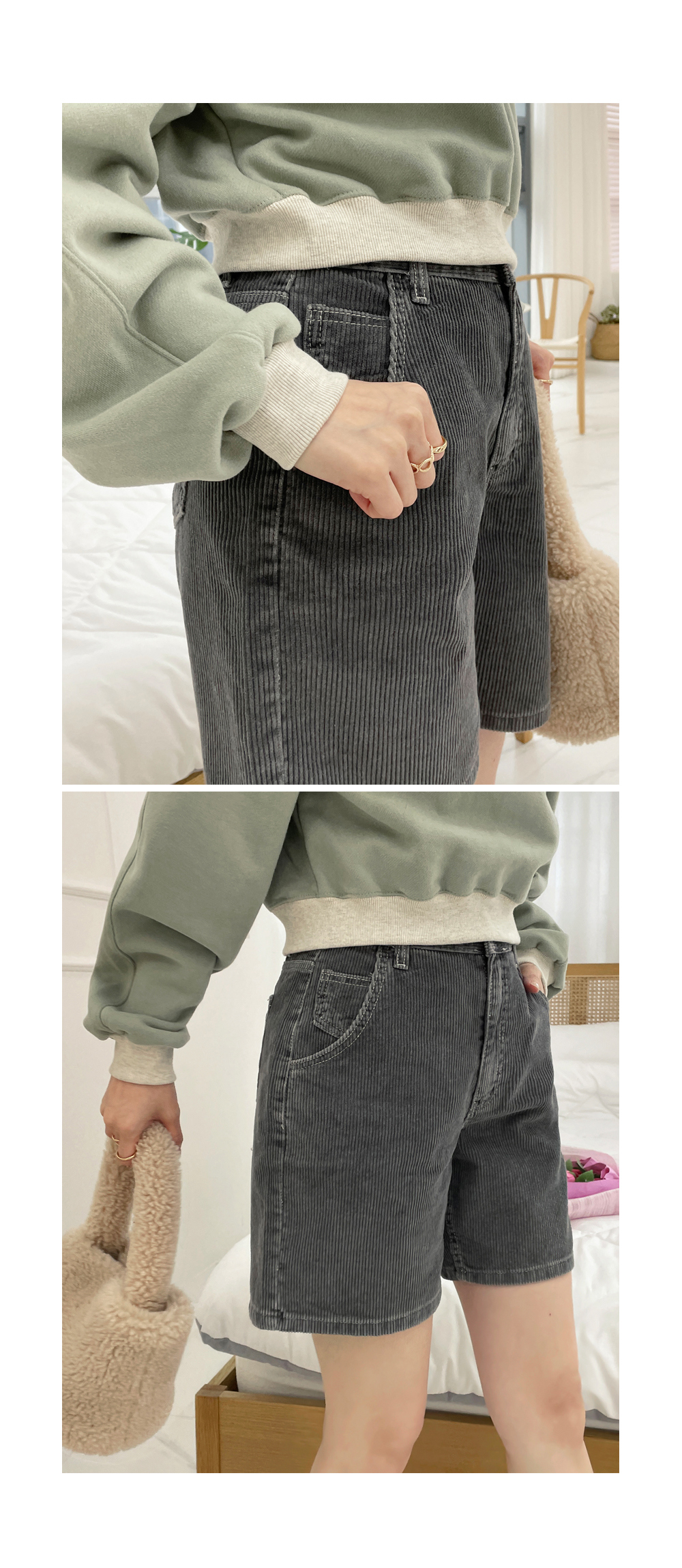 コーデュロイショートパンツ | レディースファッション通販 - DHOLIC