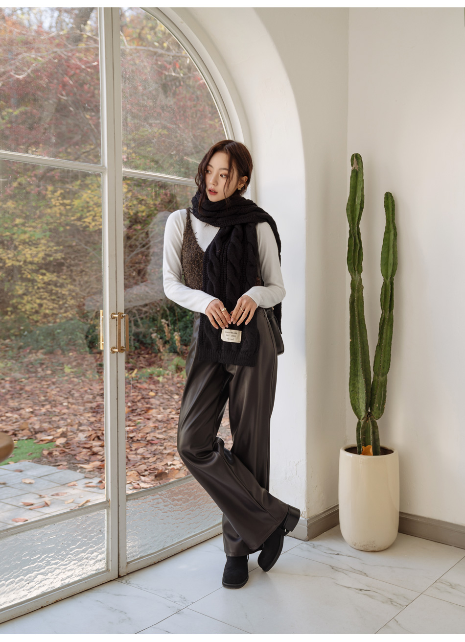 アルパカ混シャギーニットビスチェ | レディースファッション通販 - DHOLIC