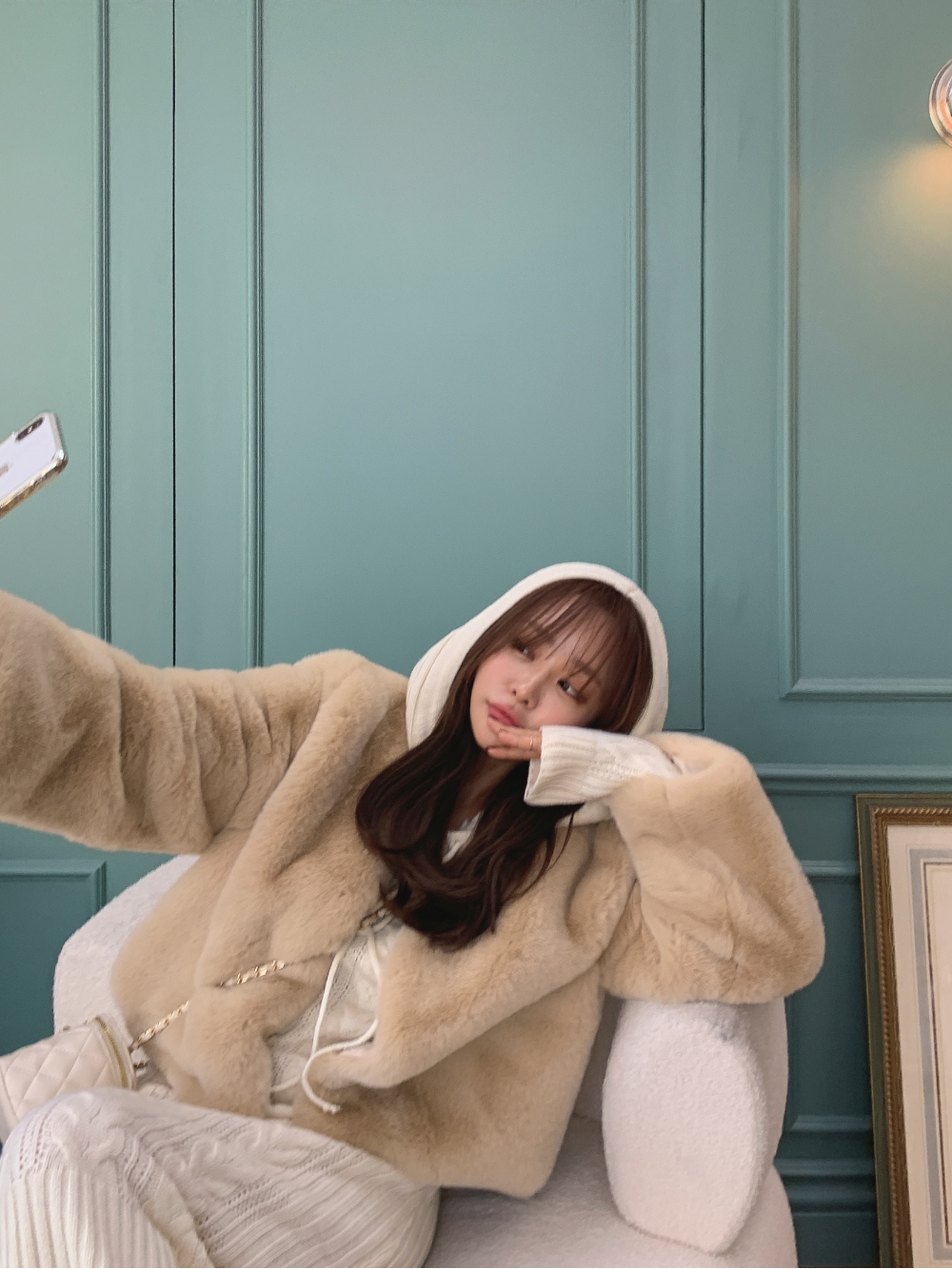 DHOLIC❤️新品未使用タグ付きエコファーショールカラージャケット