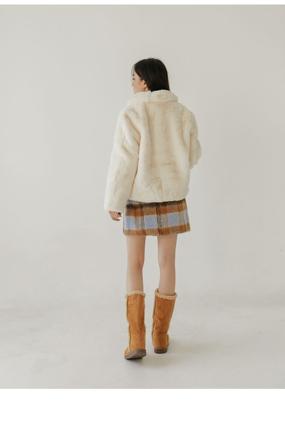 ミンクのストライプファージャケット sankyo shokai [5%offクーポン]ミンク コート シルバー
