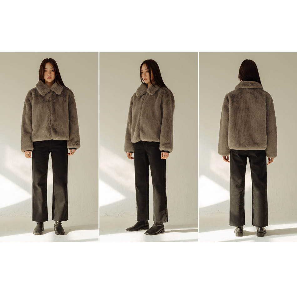 【24AW NEW】 HERNO_women / フェイクミンクファージャケット フェイクミンクファージャケット | レディースファッション通販