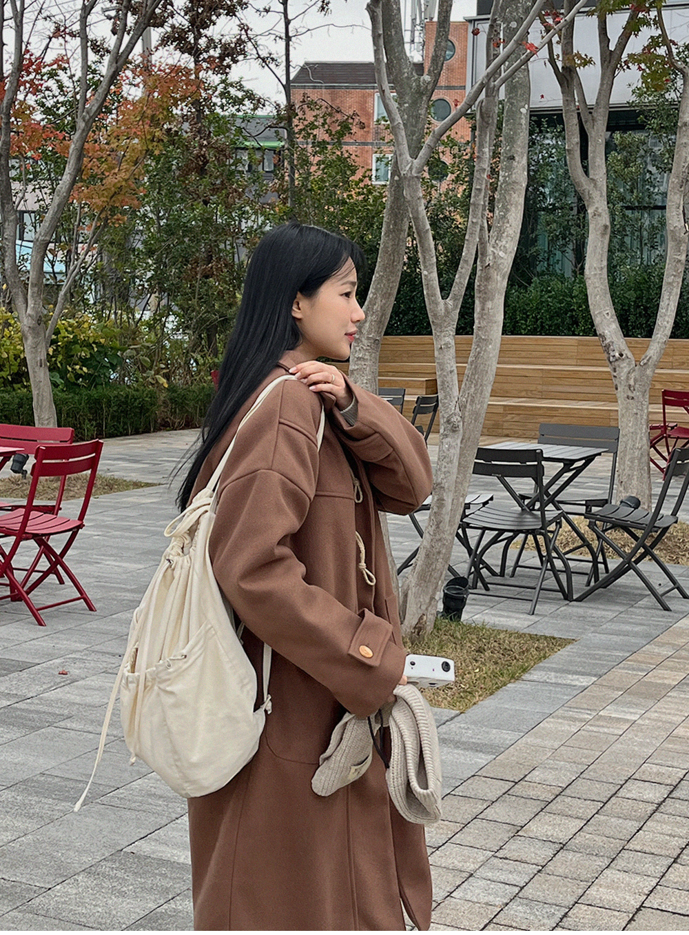 オーバーサイズダッフルコート | レディースファッション通販 - DHOLIC