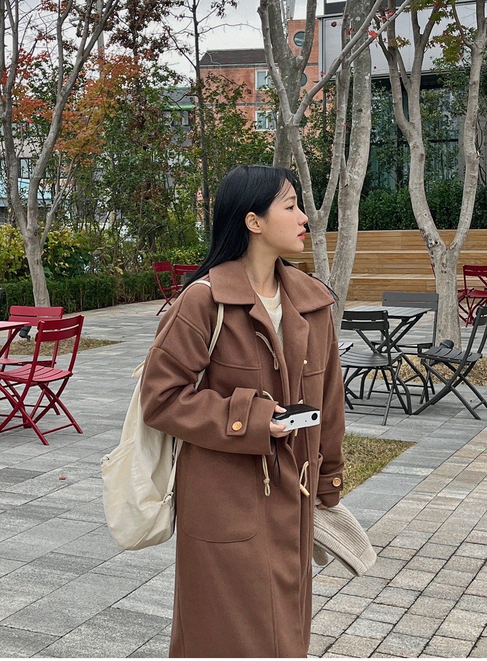 オーバーサイズダッフルコート | レディースファッション通販 - DHOLIC