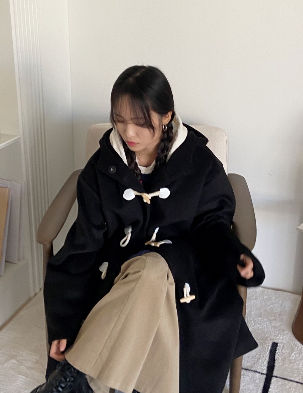 フードオーバーサイズダッフルコート | レディースファッション通販