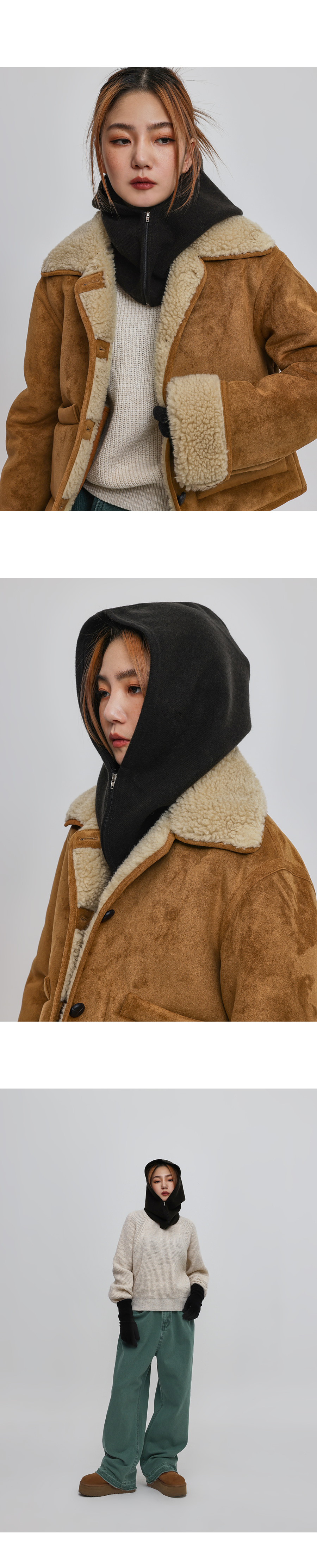 ジップアップバラクラバ | レディースファッション通販 - DHOLIC