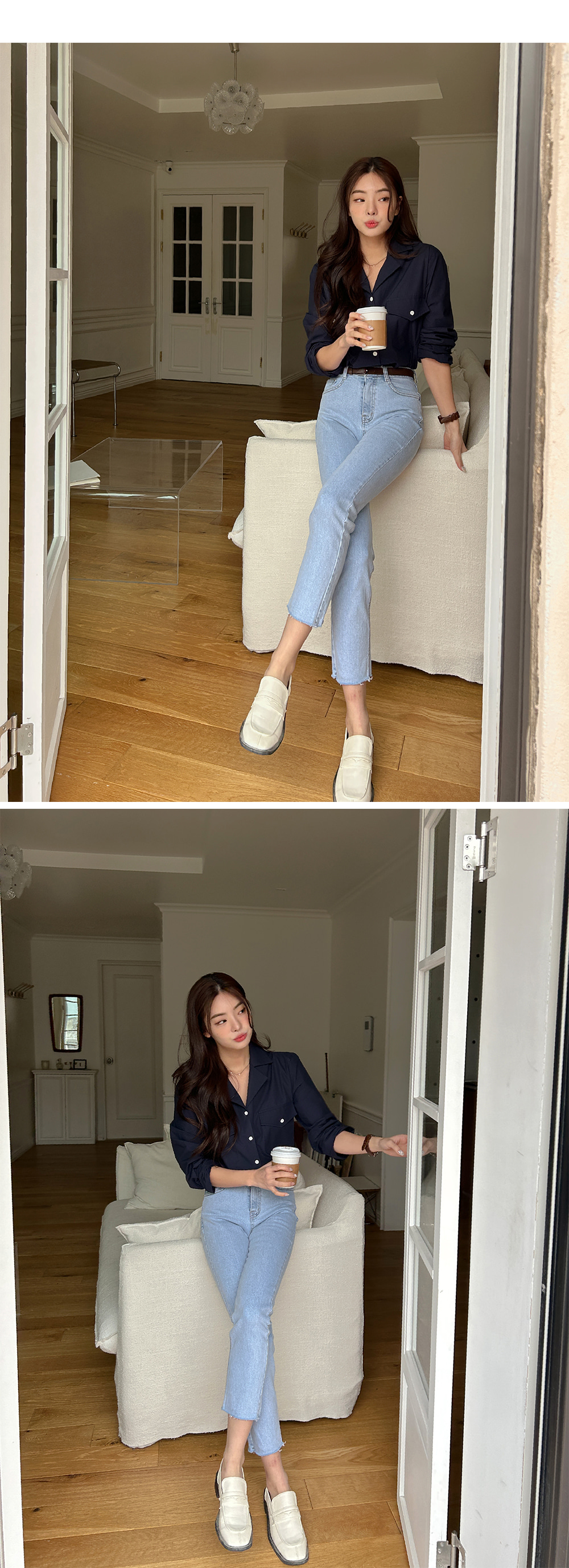 ライトブルースキニーデニムパンツ | レディースファッション通販 - DHOLIC