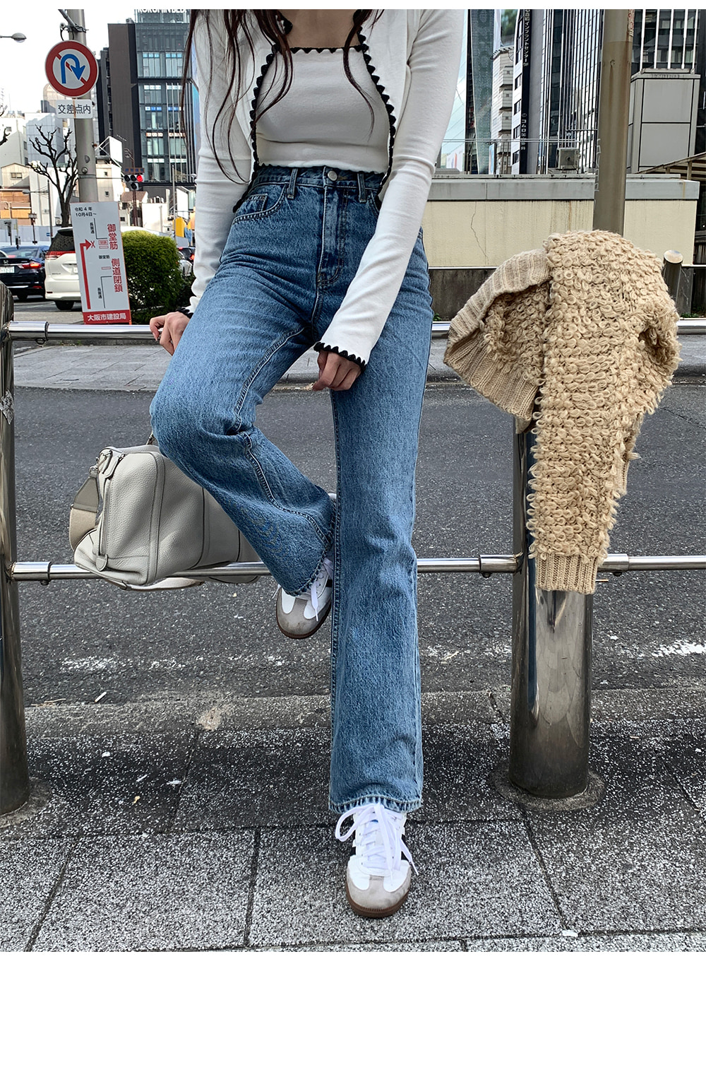 ギフ_包装 Still here ハイウエストクロップドパンツ ilam.org