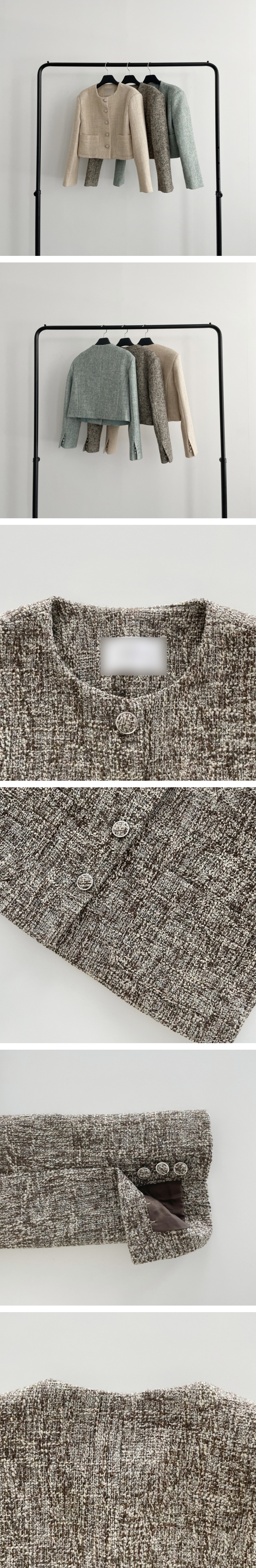 【Hobbs London】Hattie◆クロップド丈◆ツイードジャケット Hattie Jacket | Hobbs US |