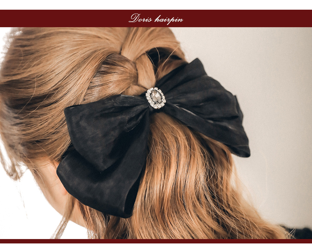 【ふわっと可愛い】CHANEL シフォン リボンバレッタ 新品】CHANEL リボンバレッタ - メルカリ