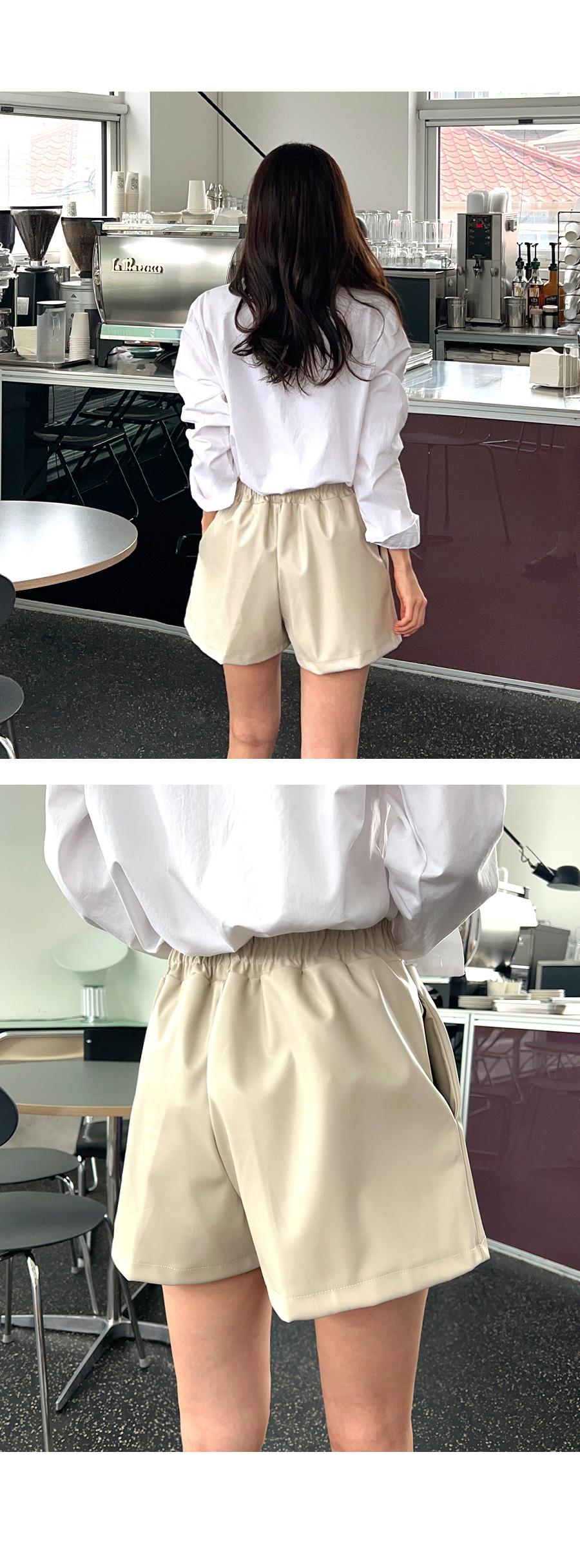 裏起毛レザー調ショートパンツ | レディースファッション通販 - DHOLIC