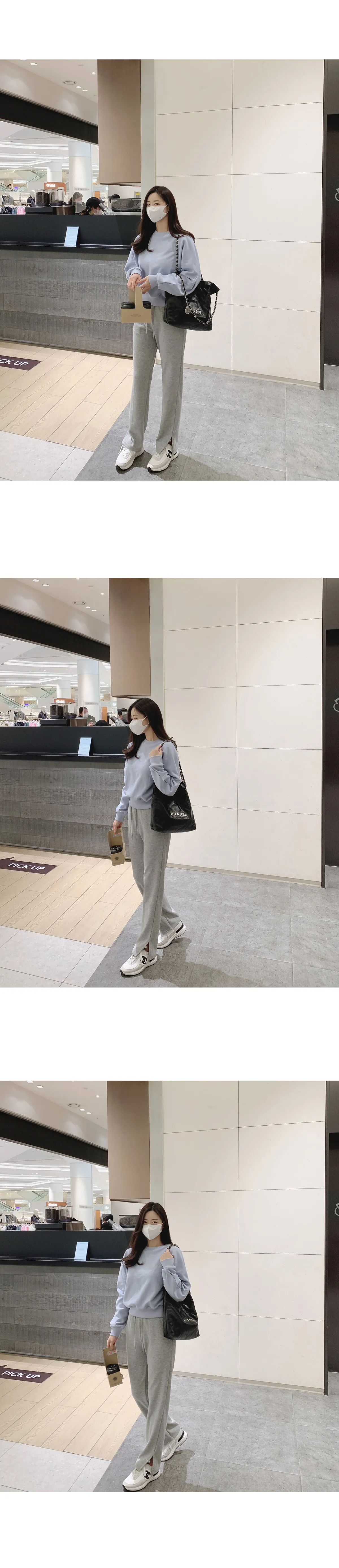 スリットヘムスウェットパンツ | レディースファッション通販 - DHOLIC