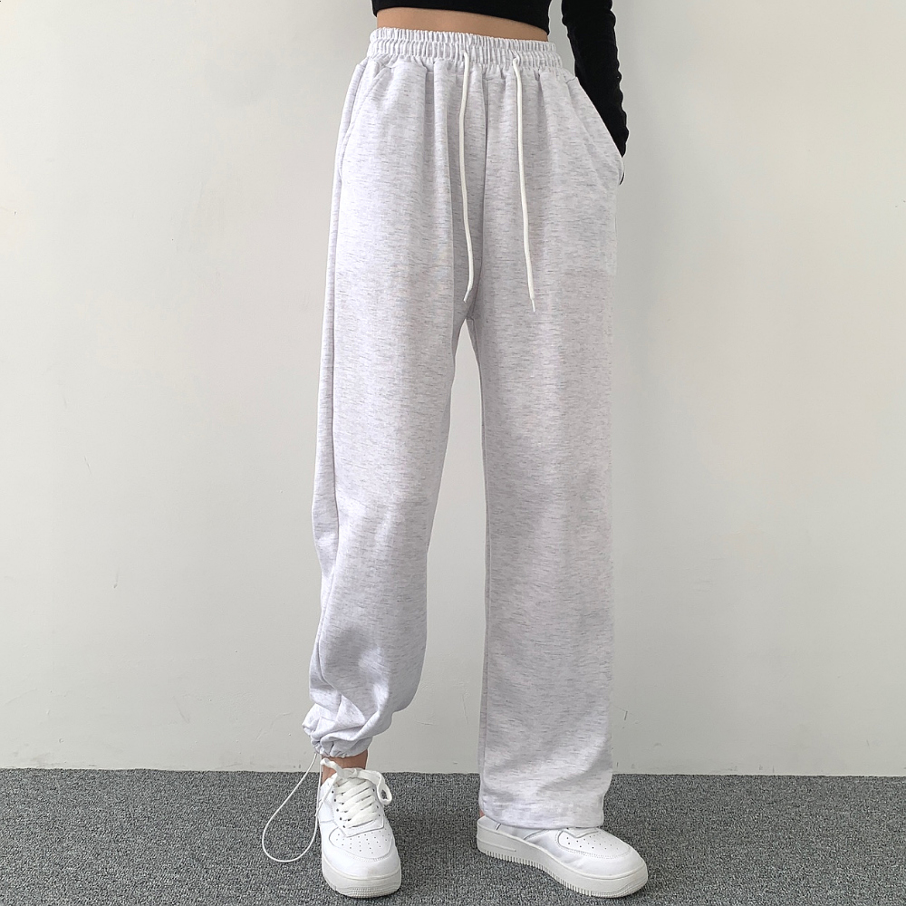 スウェットパンツ　男女兼用　ワイドパンツ　完売品　グレー　ホワイト　ストリート 2WAYスウェットワイドパンツ | レディースファッション通販 - DHOLIC