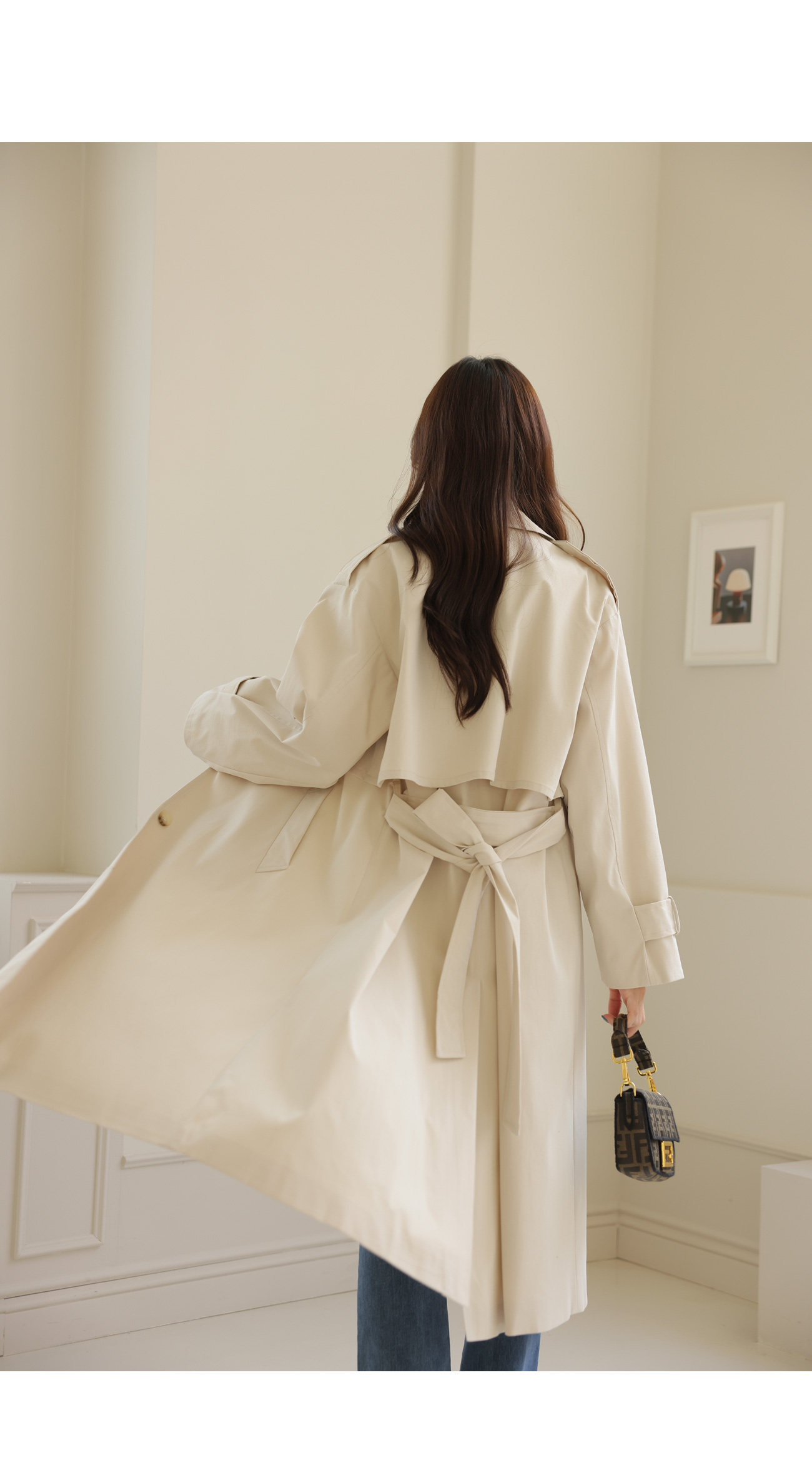 DHOLIC トレンチコート シングルトレンチコート | レディースファッション通販 - DHOLIC