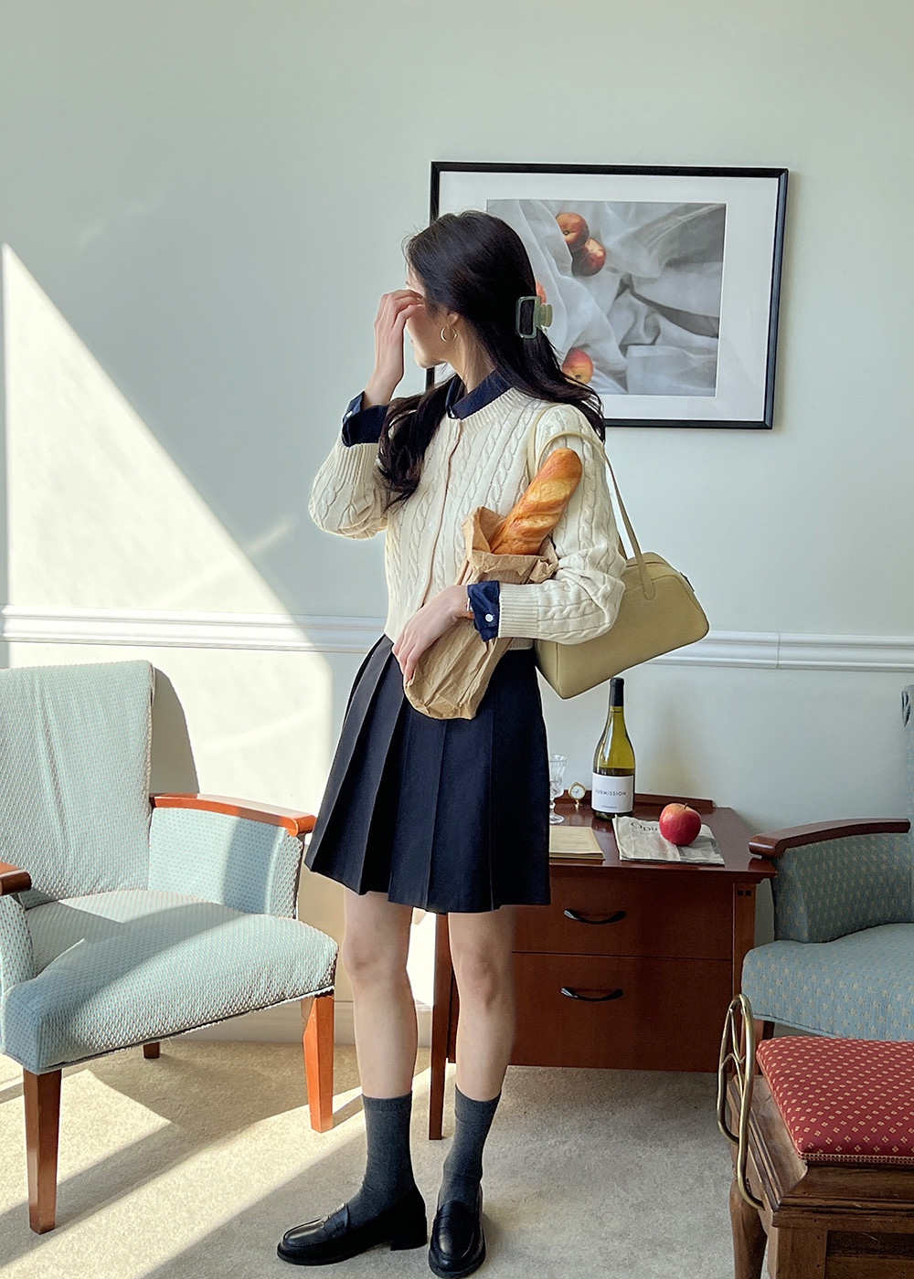 PRADA エレガント 洗練 Pique プリーツ ミニスカート全2色 cq5dam.web.hebebed.600.600.jpg