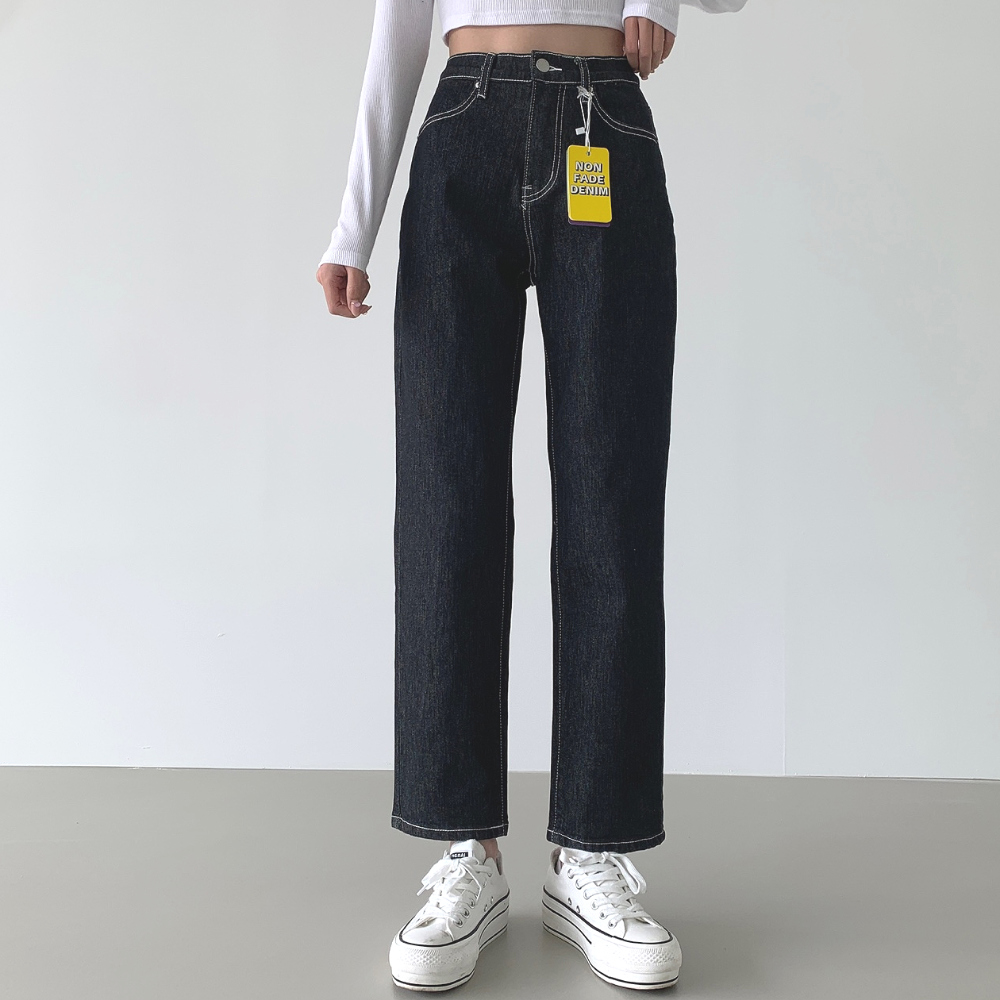 ホワイト ストレートデニム パンツ デニム 新作 デニムパンツ レディース パンツ ホワイトデニム