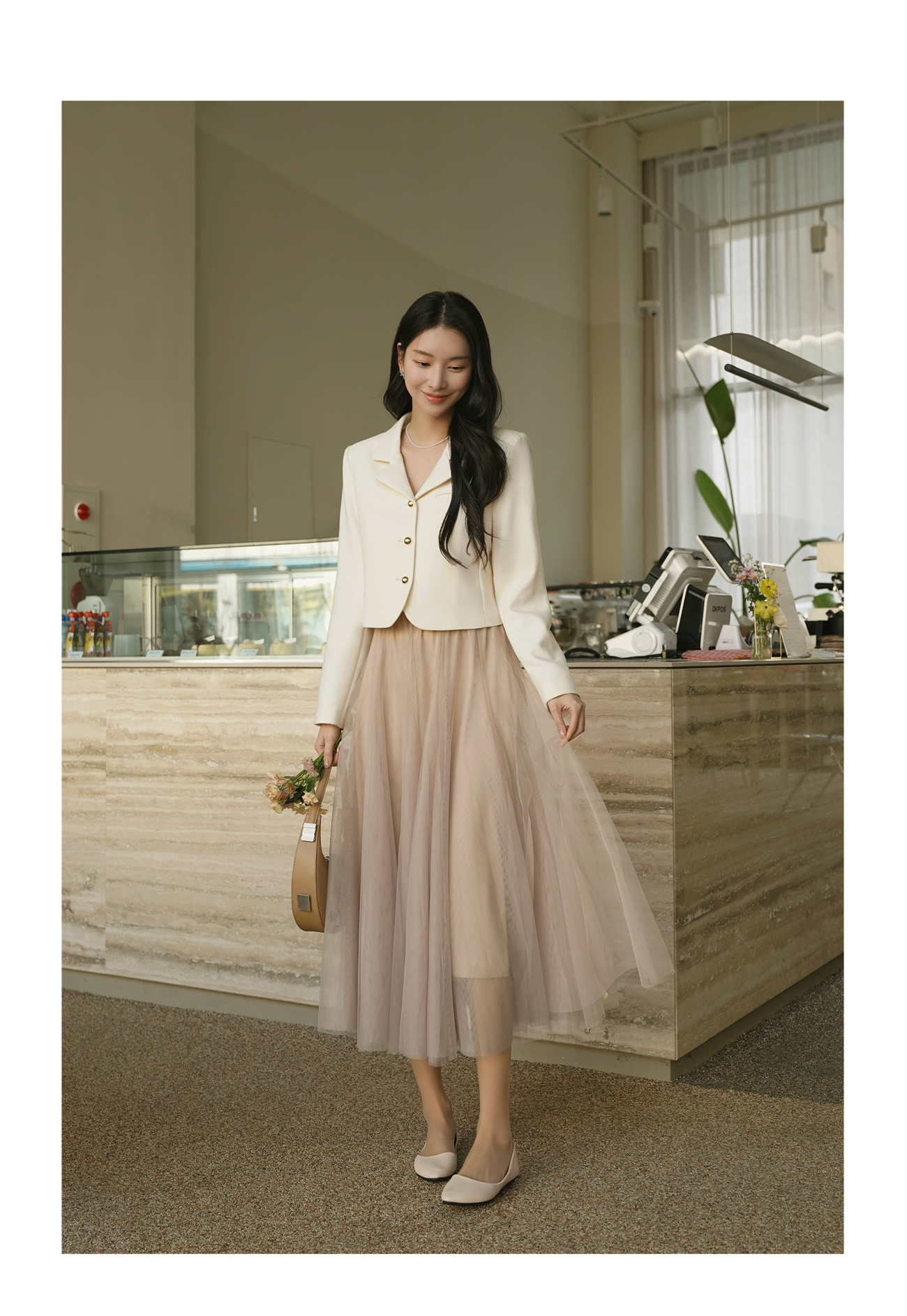 チュールフレアスカート | レディースファッション通販 - DHOLIC