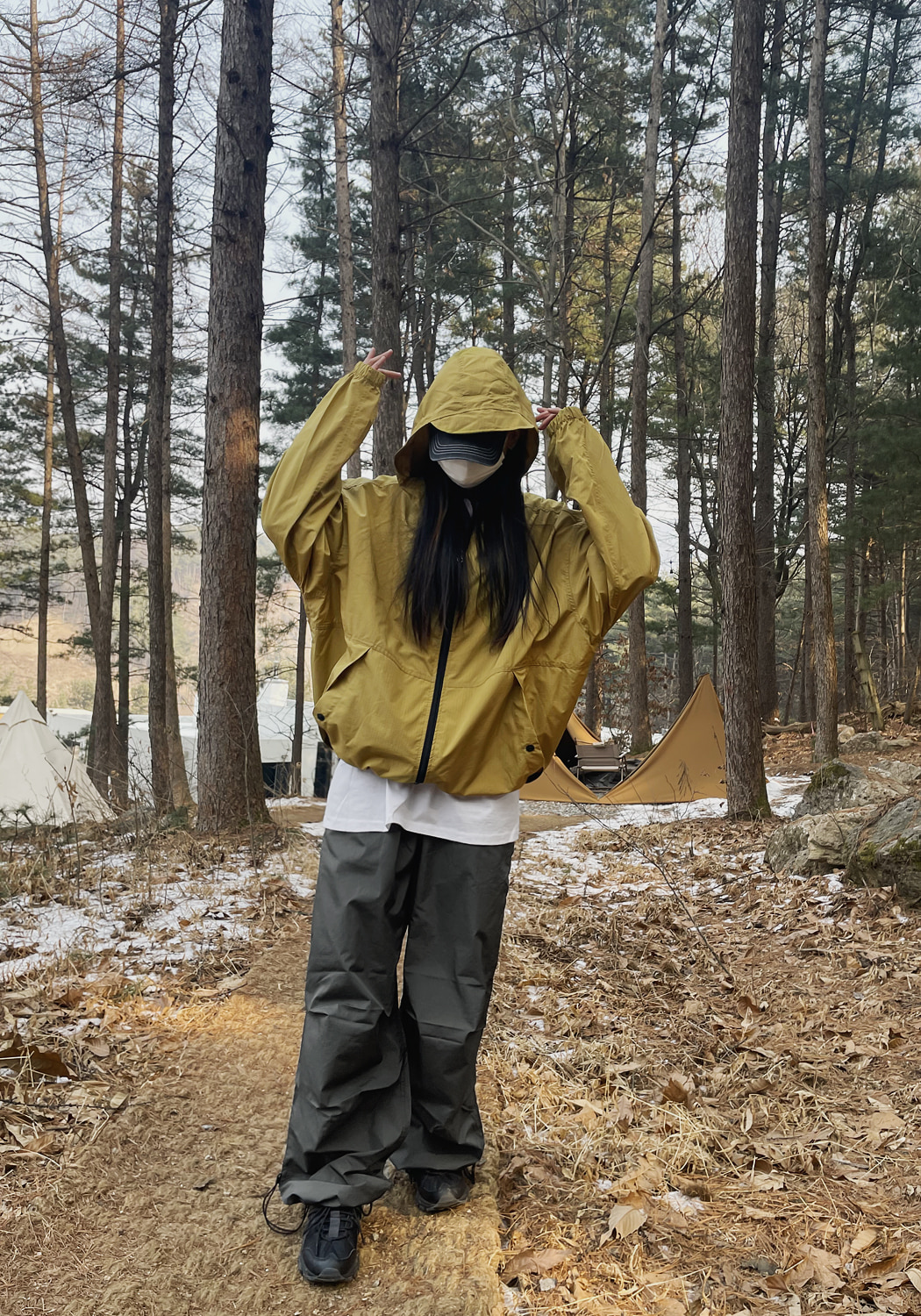 ナイロンドローコードパンツ | レディースファッション通販 - DHOLIC