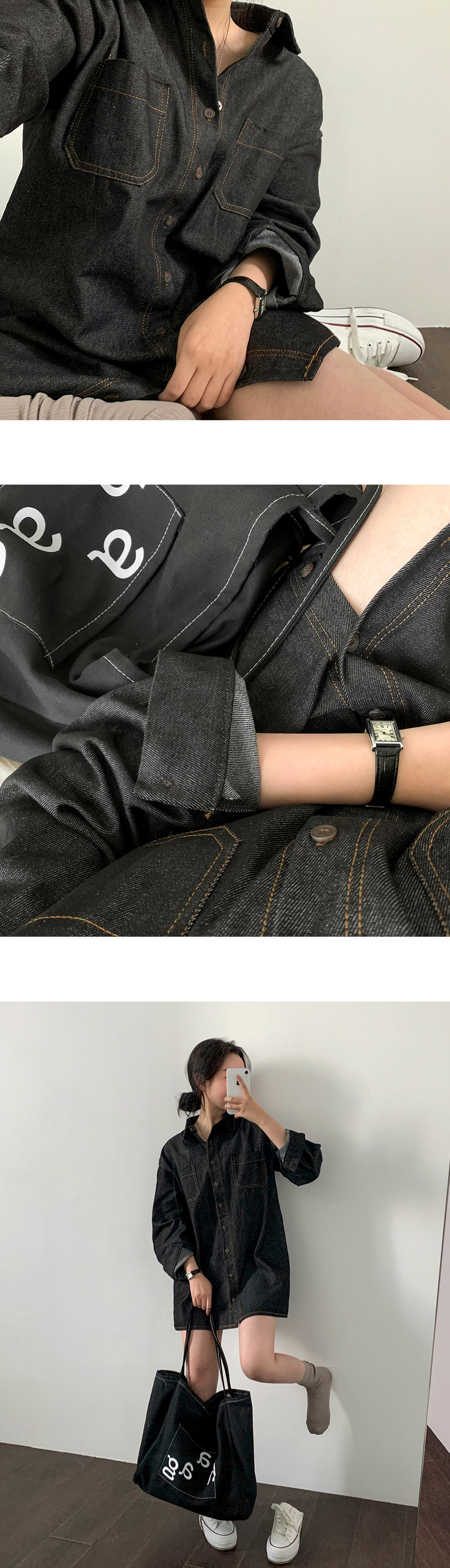 점퍼 모델 착용 이미지-S1L9