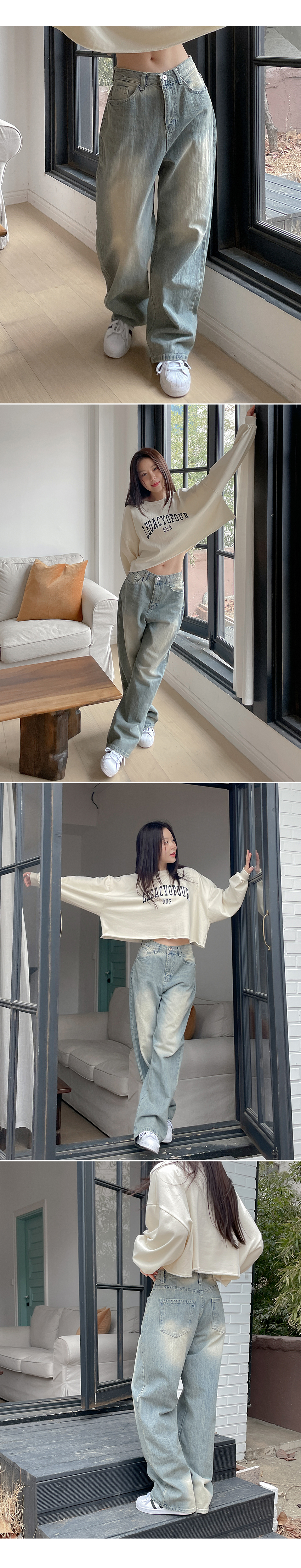 リボン付きライトブルーワイドパンツMM6 リボン付きライトブルーワイドパンツMM6 パンツ