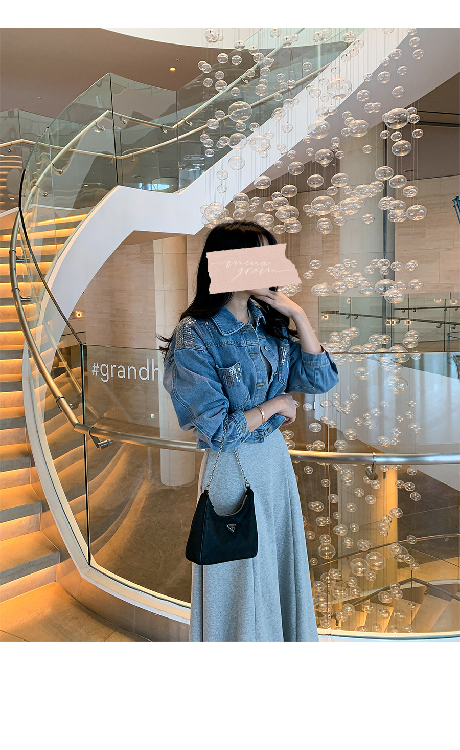 スパンコールデニムジャケット | レディースファッション通販 - DHOLIC