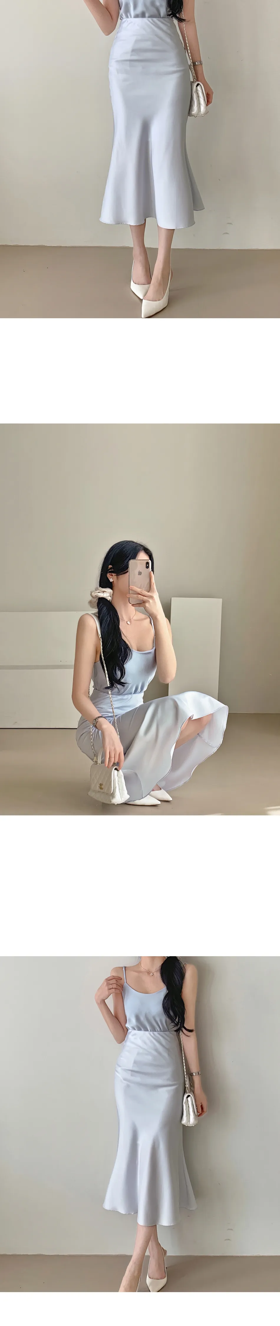 민소매 모델 착용 이미지-S1L20