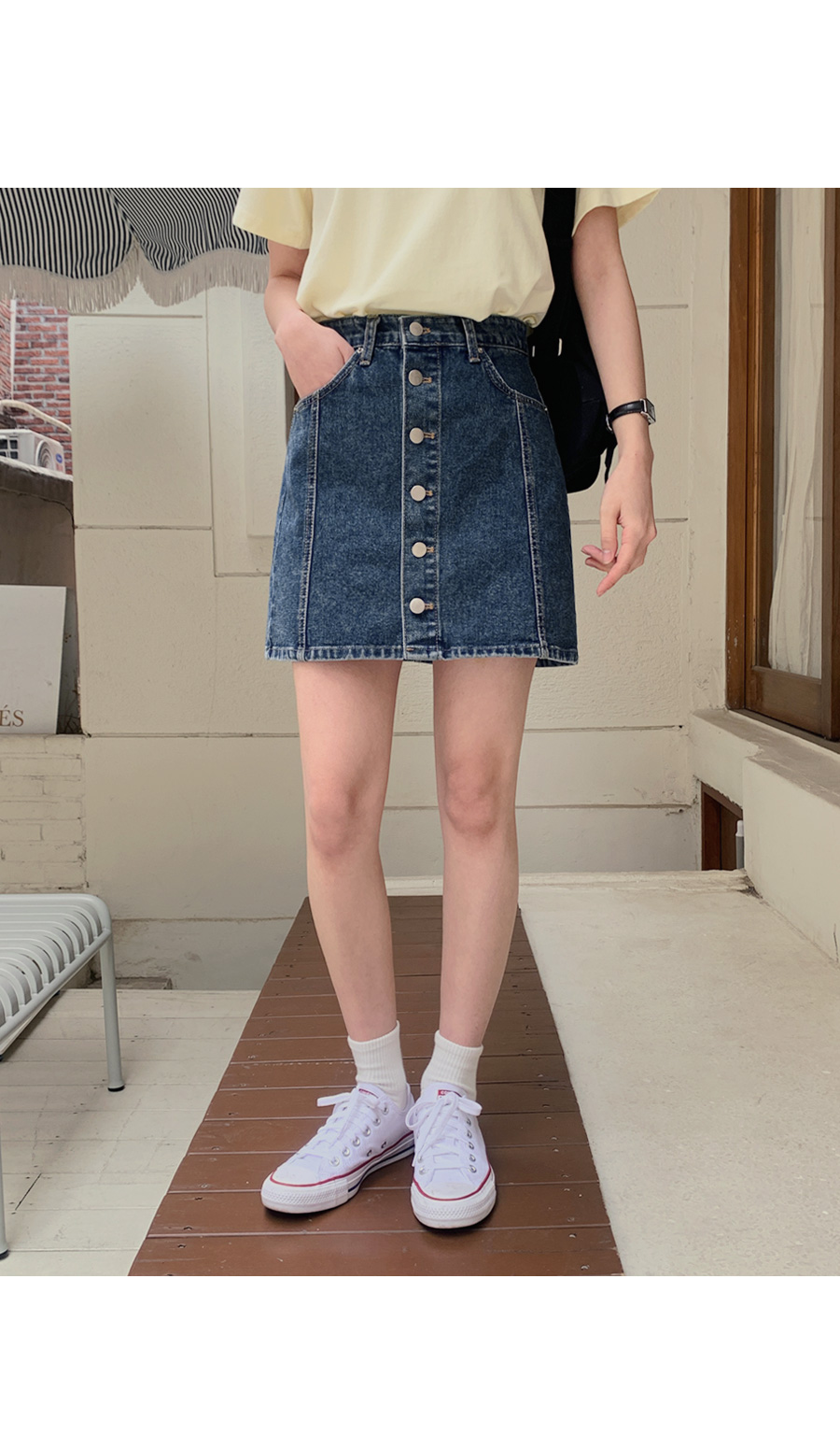 【希少】PRADA フロントボタン ブークレ モヘア ミニスカート 希少】PRADA フロントボタン ブークレ モヘア ミニスカート