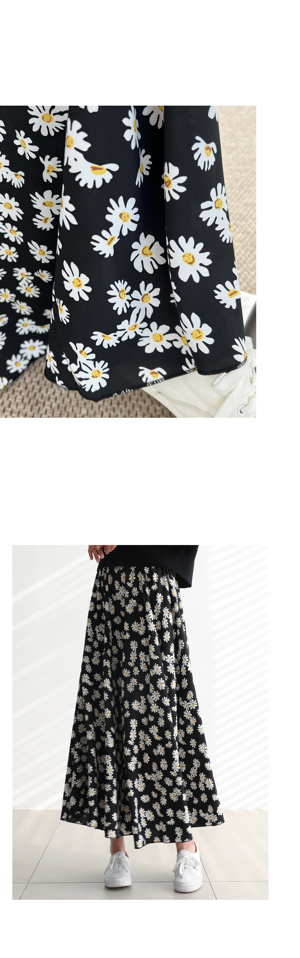 花柄ロングフレアスカート | レディースファッション通販 - DHOLIC
