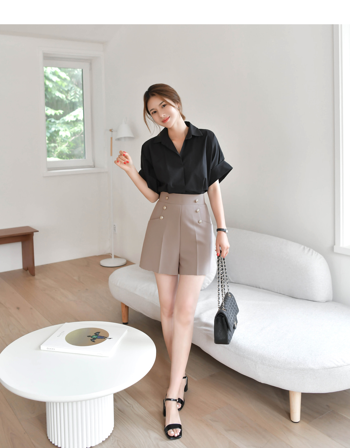 BEAMS（ビームス）ダブルニー ショートパンツ（パンツ ショート
