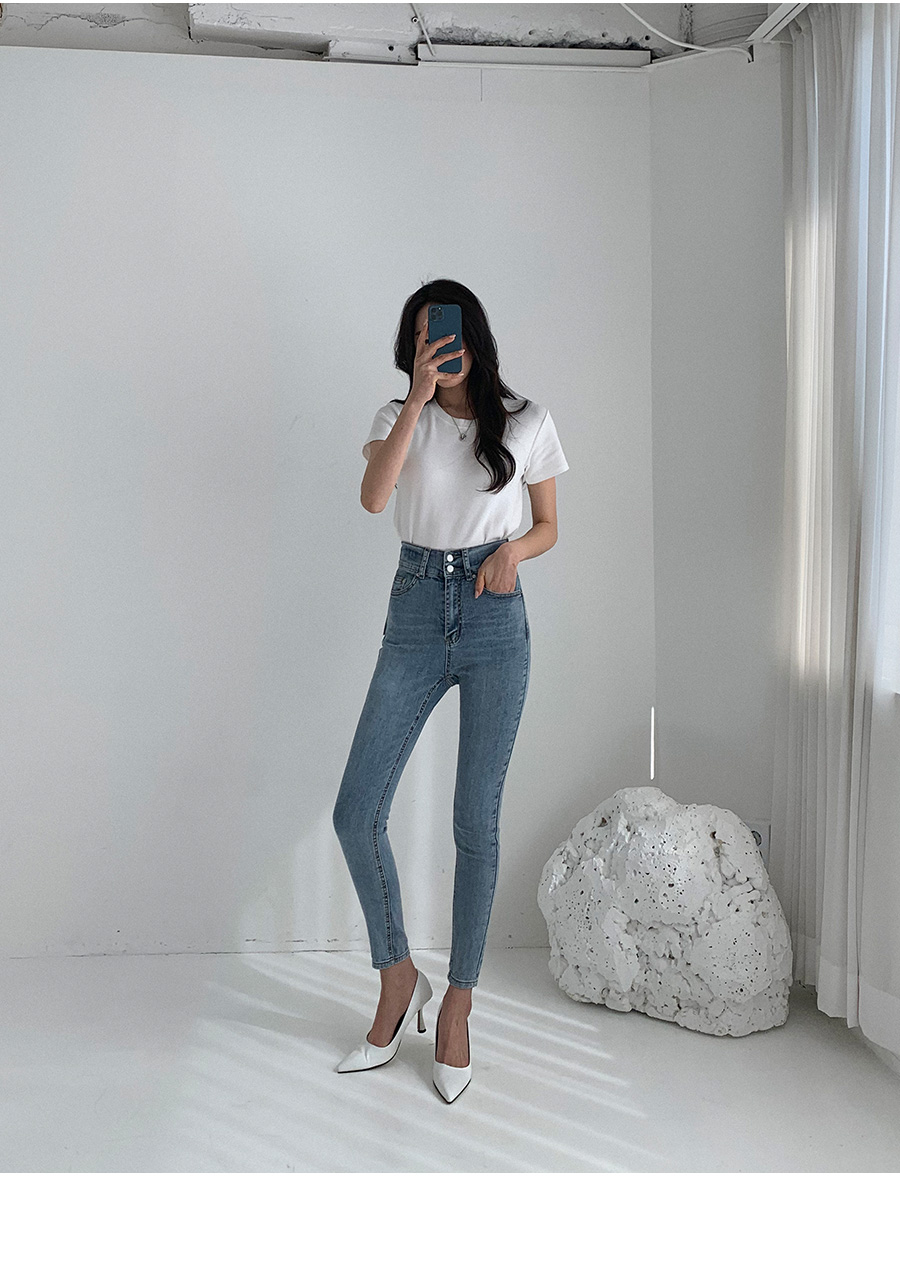 3TYPEハイウエストスキニーデニムパンツ | レディース 3TYPEハイウエストスキニーデニムパンツ | レディース
