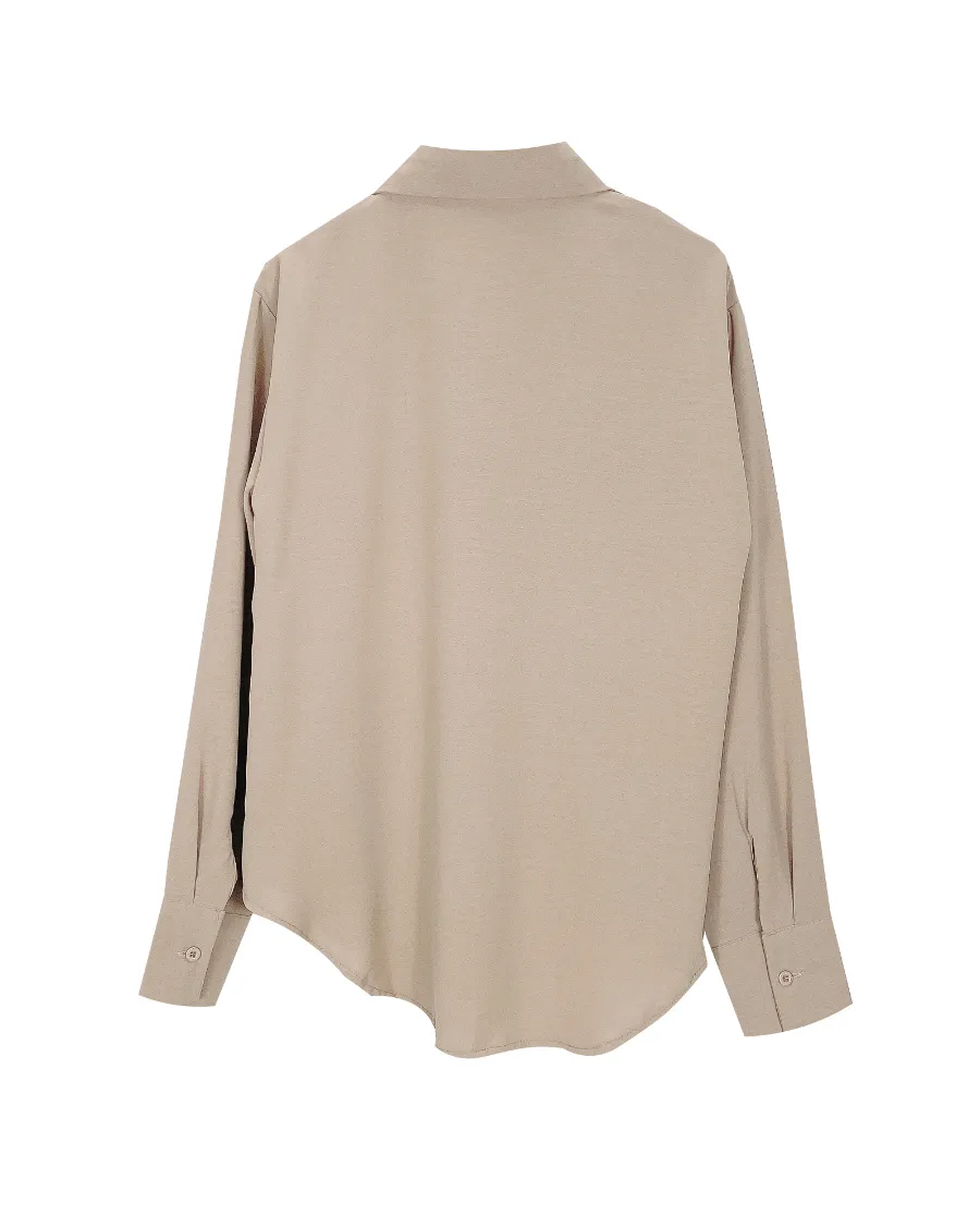 블라우스 크림 색상 이미지-S3L12