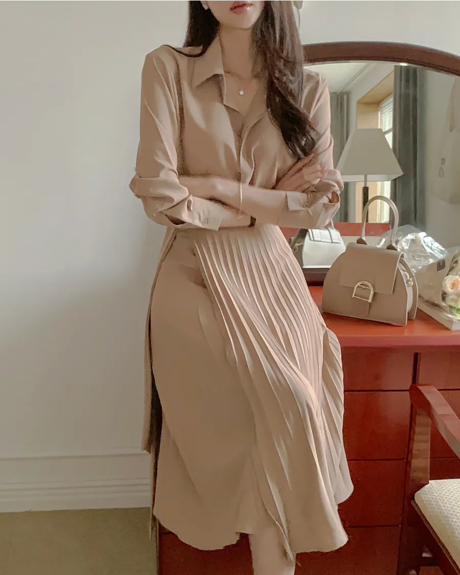 블라우스 모델 착용 이미지-S1L14