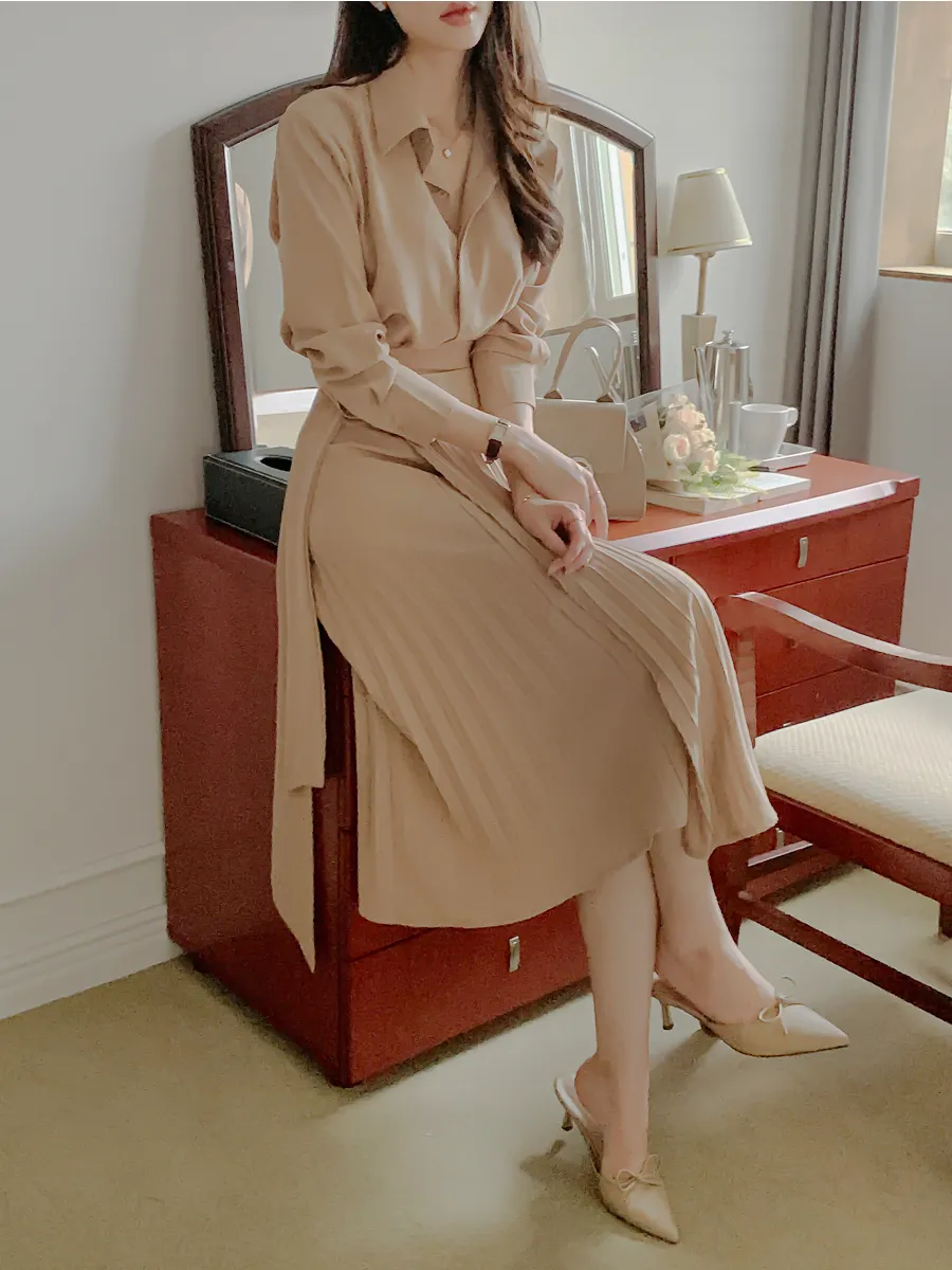 블라우스 모델 착용 이미지-S1L16