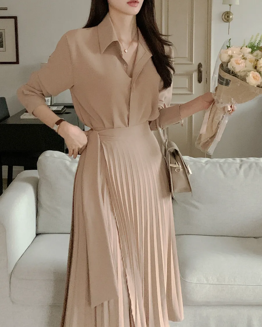 블라우스 모델 착용 이미지-S1L25