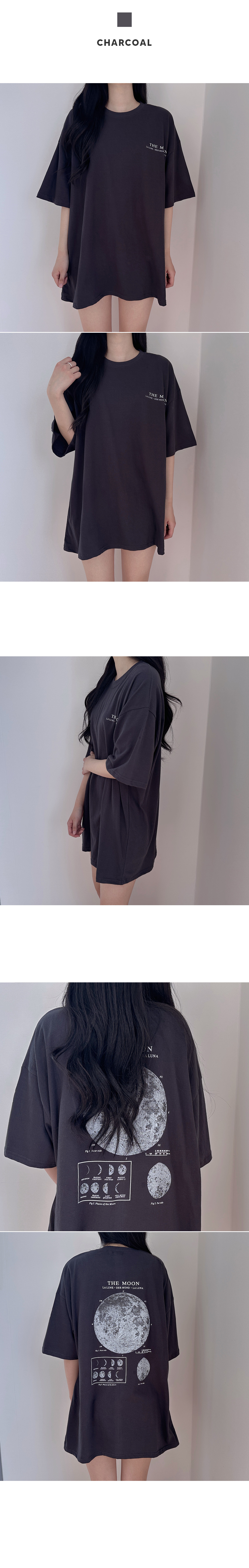 SLP SS17 TO THE MOON AND BACK Tシャツ To the Moon and Back T-Shirt – Washed Black | Middle Beast