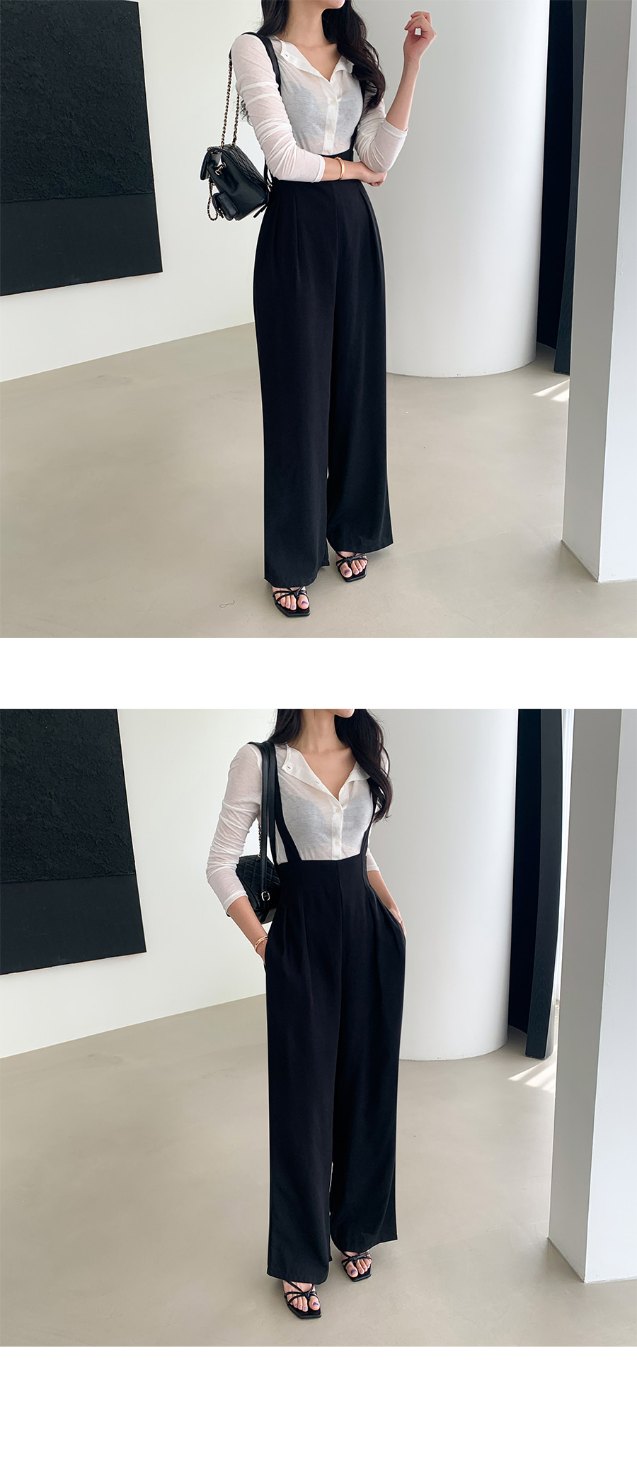 ハイウエストサロペットパンツ | レディースファッション通販 - DHOLIC