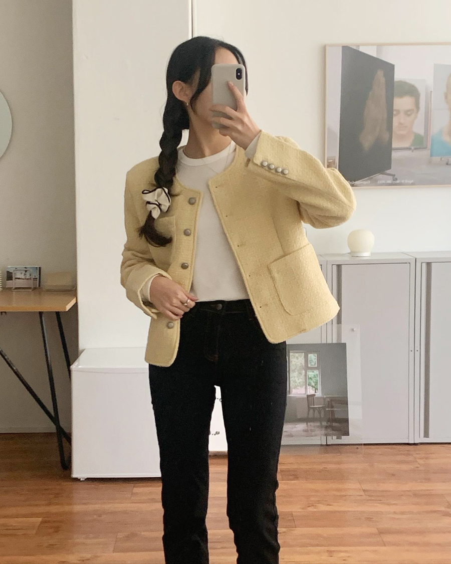 ポケットツイードジャケット | レディースファッション通販 - DHOLIC