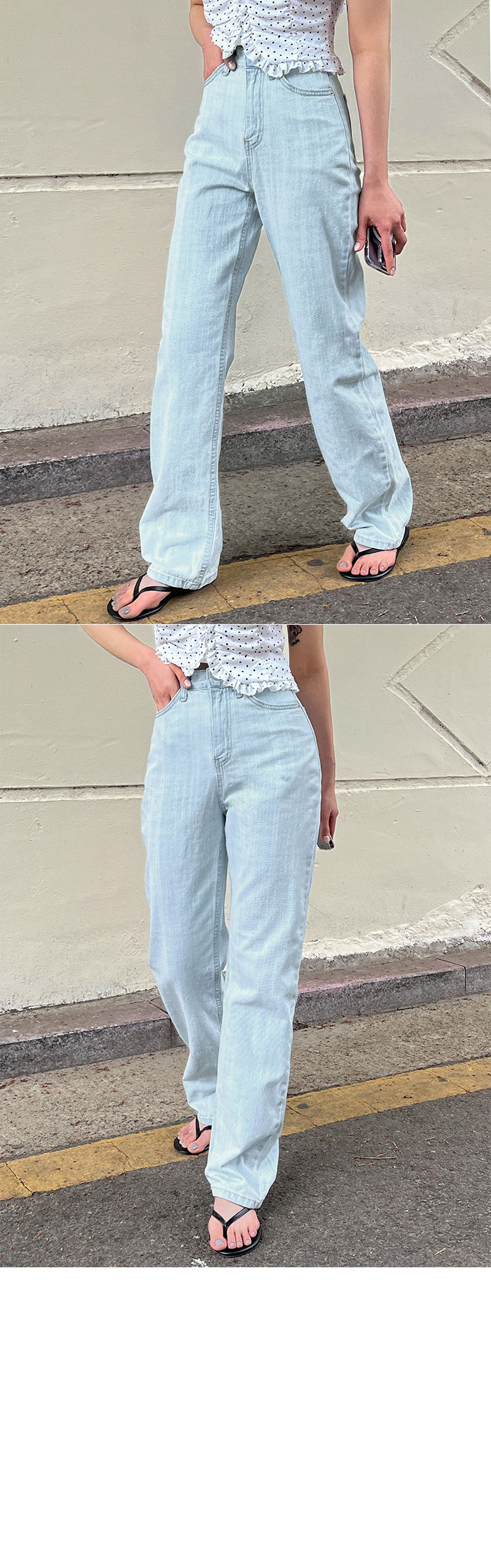   Jeans W28 ライトブルーデニム FLARE JEAN TROUSERS(W28 BLUE): TANAKA: MENS｜CONZ ONLINE STORE