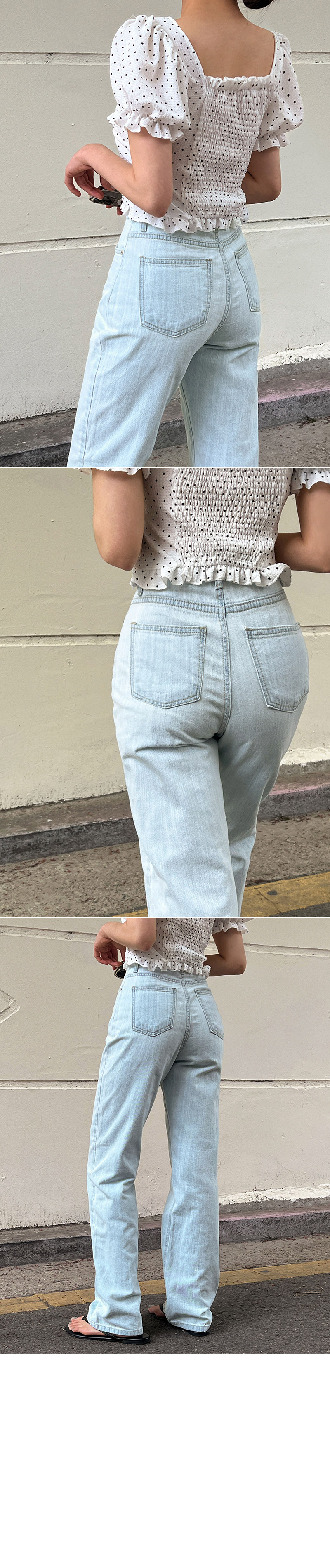   Jeans W28 ライトブルーデニム FLARE JEAN TROUSERS(W28 BLUE): TANAKA: MENS｜CONZ ONLINE STORE