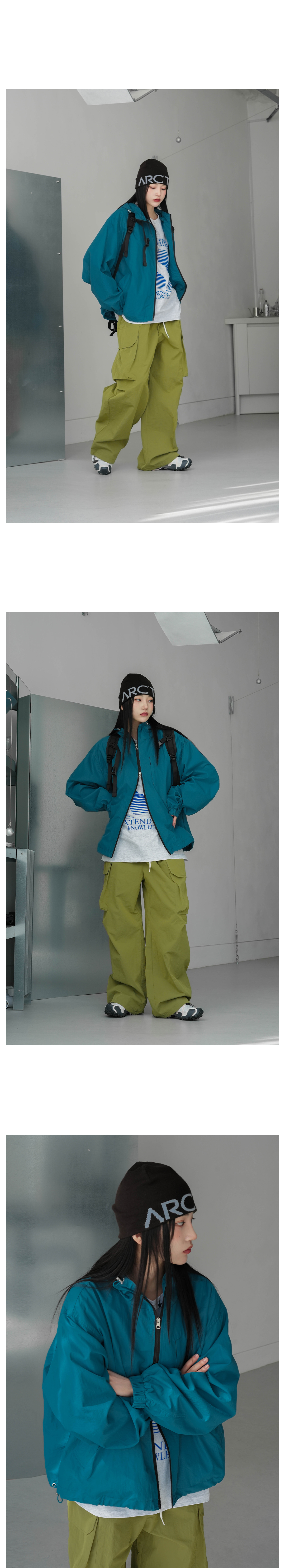 ダブルジップウィンドブレーカー | レディースファッション通販 - DHOLIC