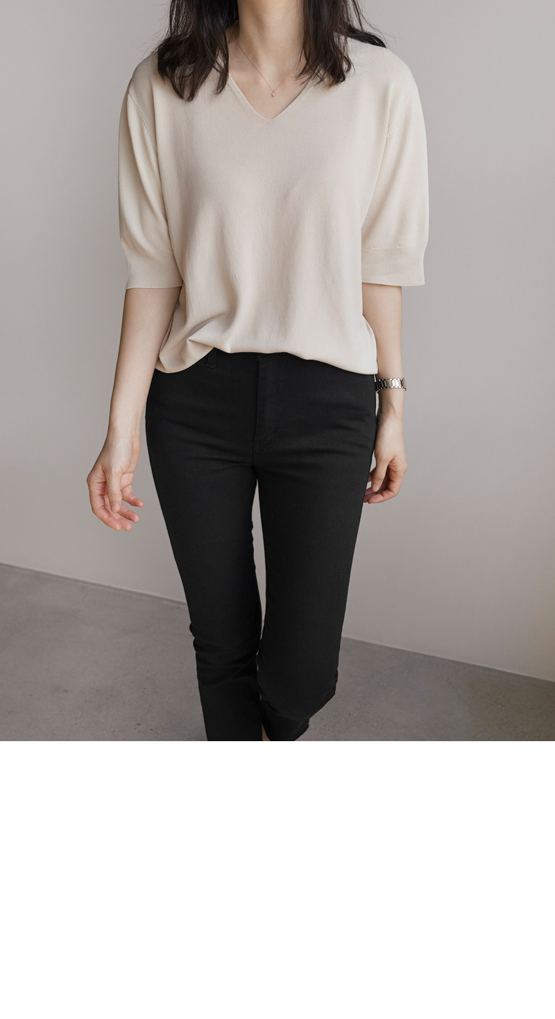 DIESEL ブラック Vネック サマーニット Vネックサマーニット | レディースファッション通販 - DHOLIC